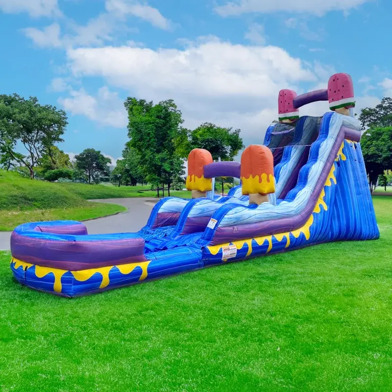 Ice Pops inflatable water slide rental available in Englewood, Tennessee