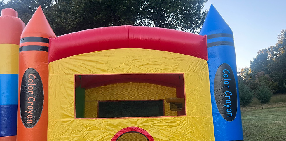 Inflatable bounce house rental for kids' parties and events