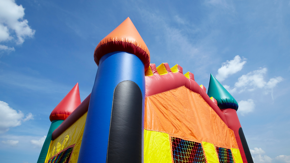 Inflatable water slide rental for backyard parties and events